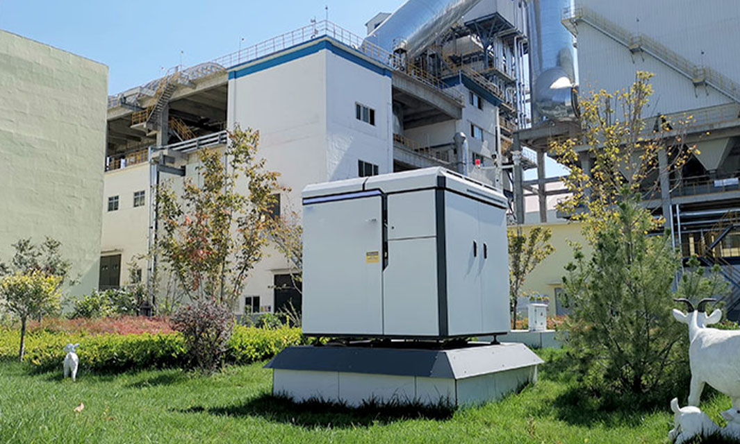 無人機全自動飛行系統落地陜西某水泥園區，實時監測全園動態